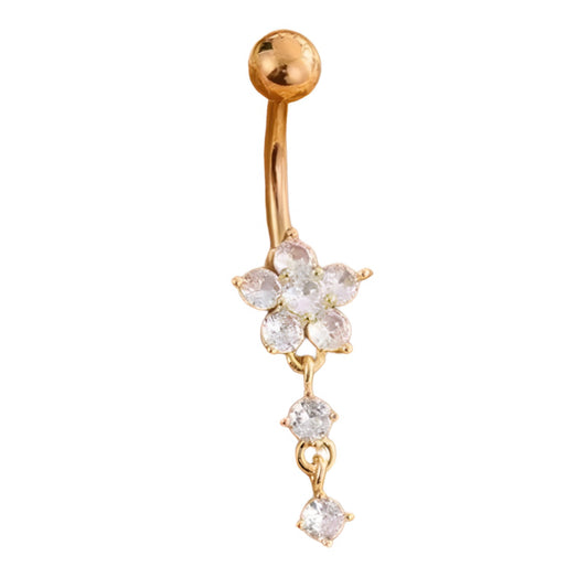 Flower Charm Gold