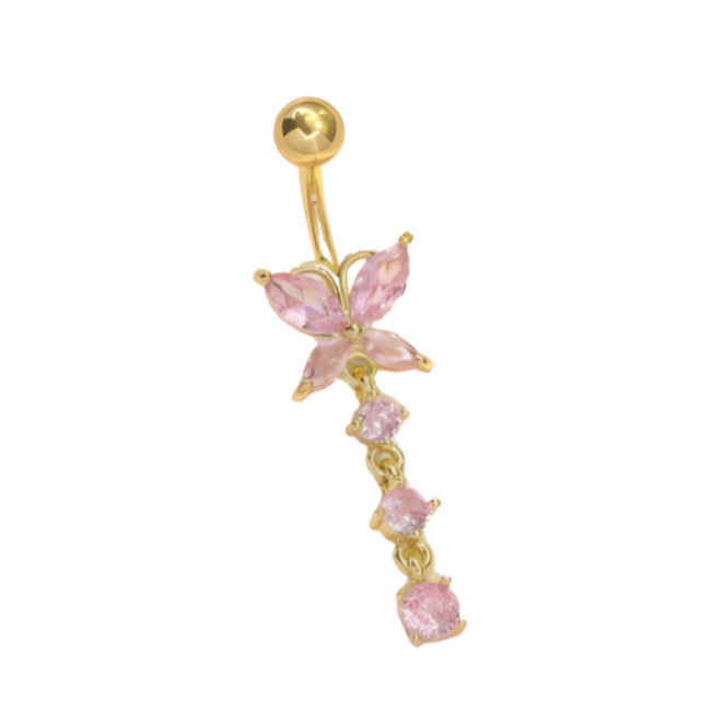 Butterfly Charm Gold