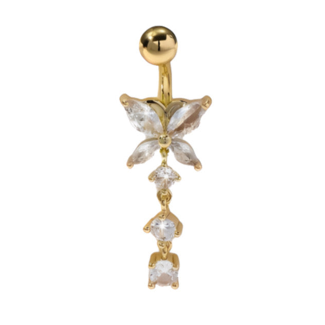 Butterfly Charm Gold